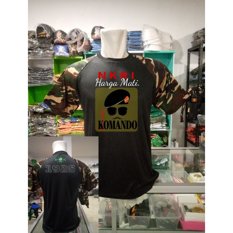 Jual Kaos reglan kombinasi pendek | Shopee Indonesia