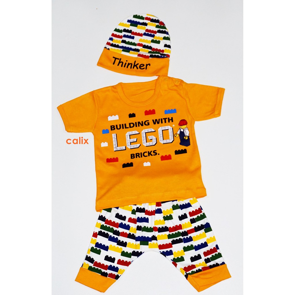 Setelan Baby 1-2thn Lego Baju Anak Murah Baju Tidur Anak All size