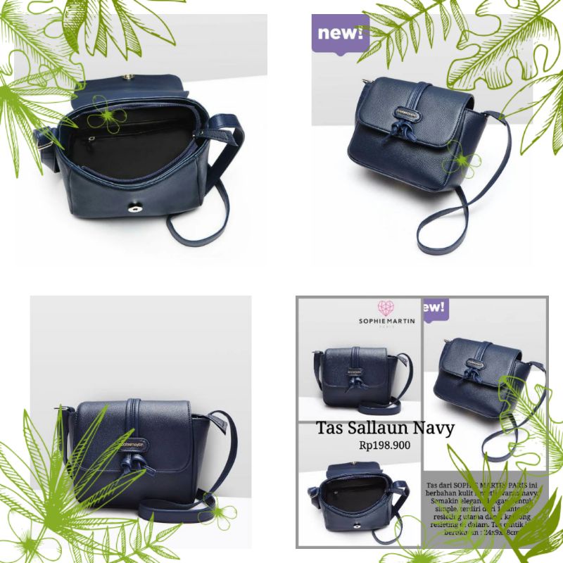 tas sallaun navy sophie paris