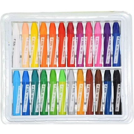 

Krayon / Crayon Titi 24 Oil Pastels (PP Case)