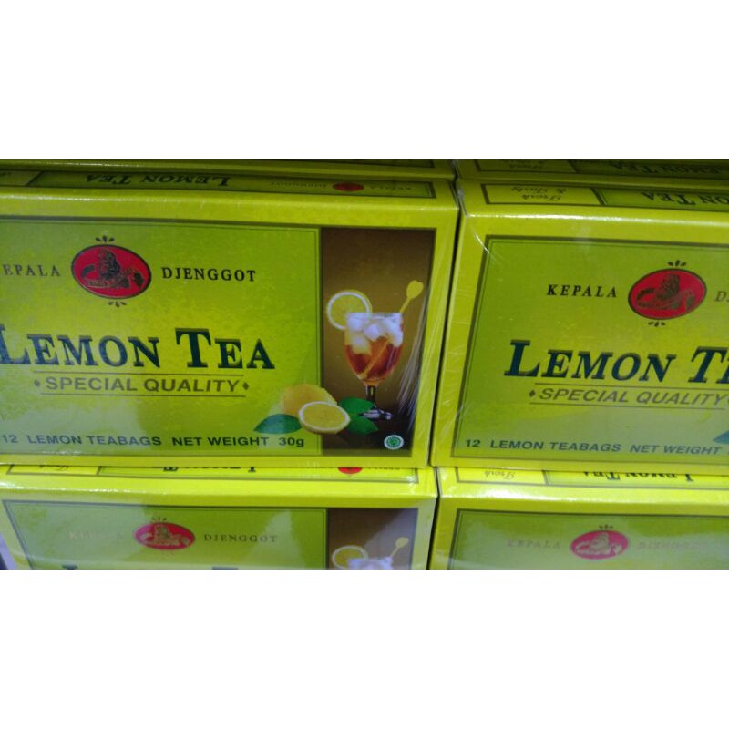 

KEPALA DJENGGOT LEMON TEA 12 BAGS / LEMON TEA / TEH CELUP / KEPALA DJENGGOT