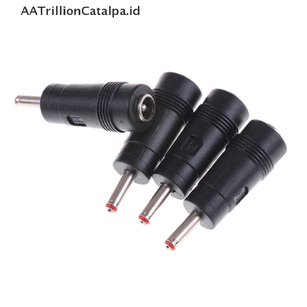 4pcs Adapter Konektor DC Power 3.5x1.35mm Male Ke 5.5x2.1mm Female