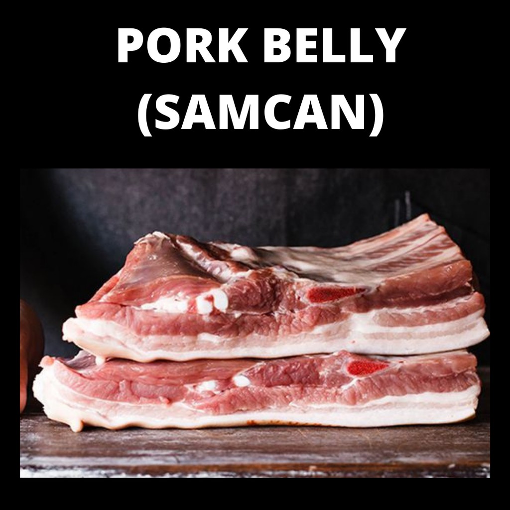 Samcan Pork Belly Daging Perut Babi Shopee Indonesia