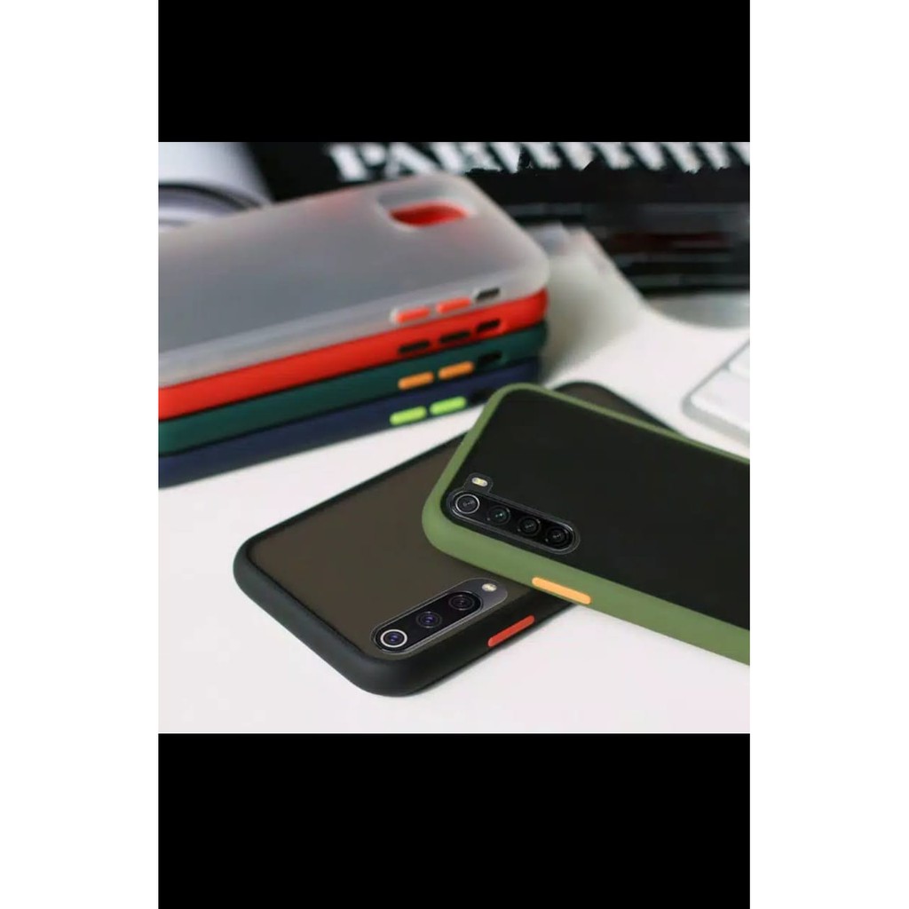 Hard case Oppo A12 / OPPO A91 Bumper Candy Dove Transparan Slim Fuze Macaron