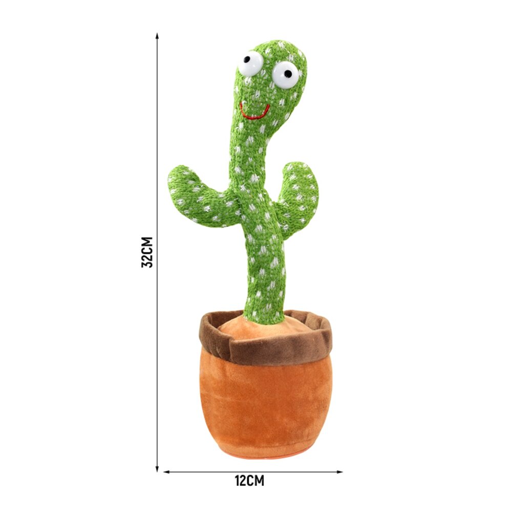 Dancing Cactus Toys Boneka Kaktus Joget Boneka Kaktus Goyang Mainan Kaktus Goyang Mainan Boneka Kaktus  Boneka Cactus