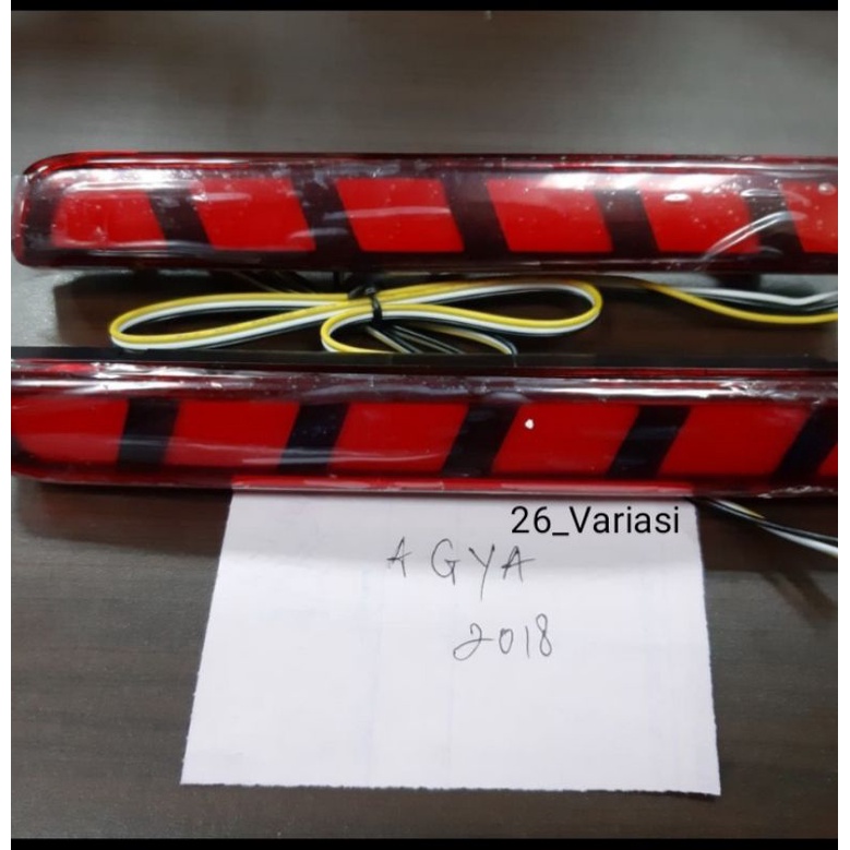 Lampu Reflektor Mobil LED Bemper Belakang AGYA AYLA NEW