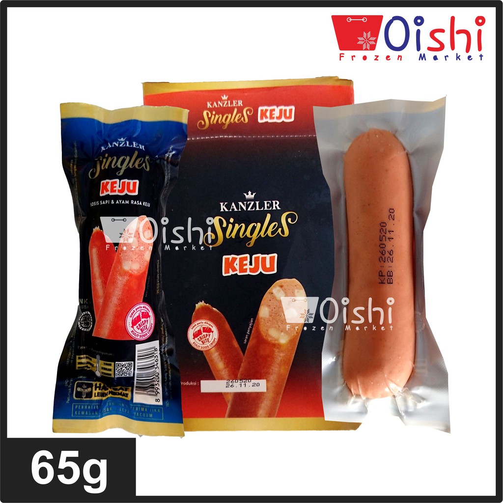 

1 Pc - Kanzler Sosis Singles Keju 65gr