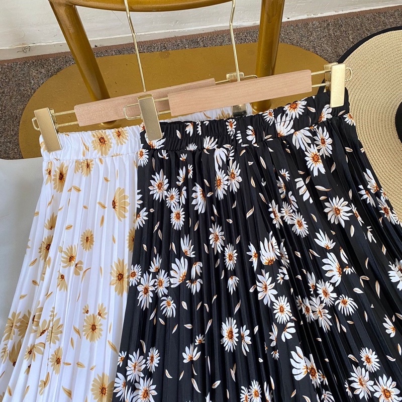 Alia Skirt- Rok Plisker Motif Premium (Size M-XXL)