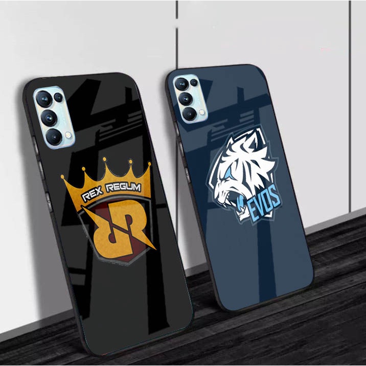 Softcase Glass Oppo Reno 5 - Kaca Anti Pecah - Case Lucu - kesing Oppo Reno 5 - softcase Oppo Reno 5