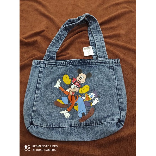 tas fashion jeans non street bergambar