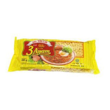 

Mie Telor Cap 3 Ayam 200gr