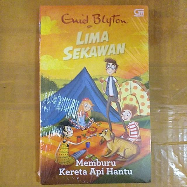 GUID BLYTON LIMA SEKAWAN MEMBURU KERETA API HANTU BUKU ORIGINAL