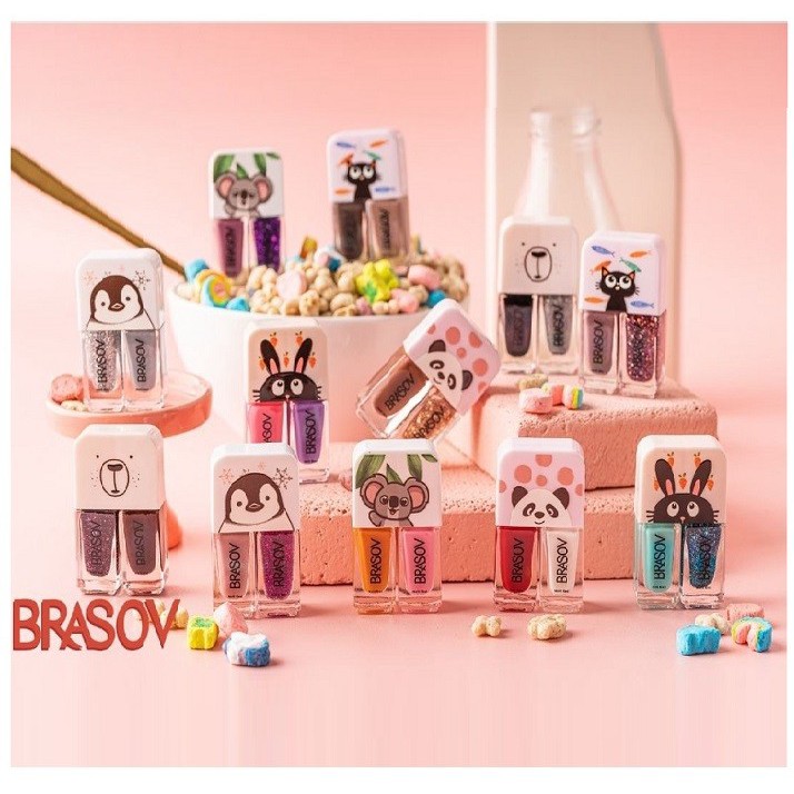 ★ BB ★ BRASOV 2 In 1 Nail Polish | Cat Kuku | Kutek