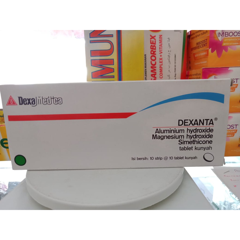 DEXANTA TABLET / OBAT LAMBUNG, MAAG 10'TAB