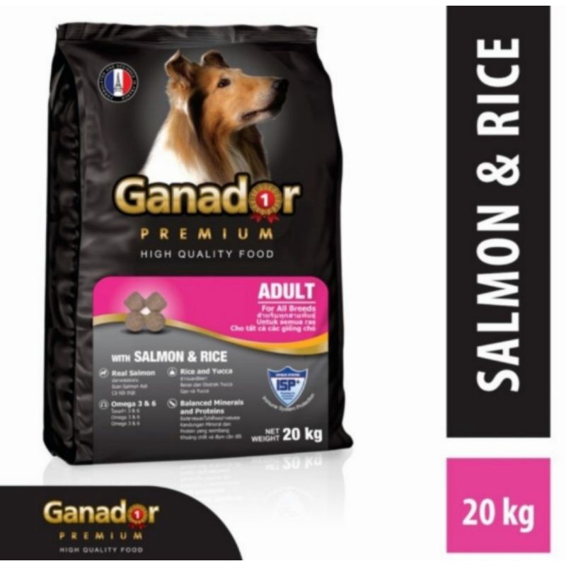 Ganador Adult Salmon &amp; Rice 20kg