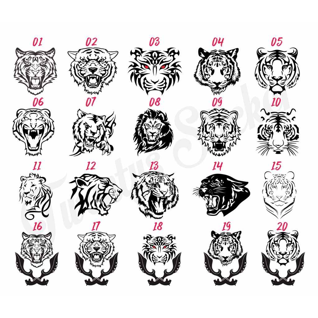 

STIKER MACAN SILIWANGI STICKER CUTTING BISA DITEMPEL DIMANAPUN