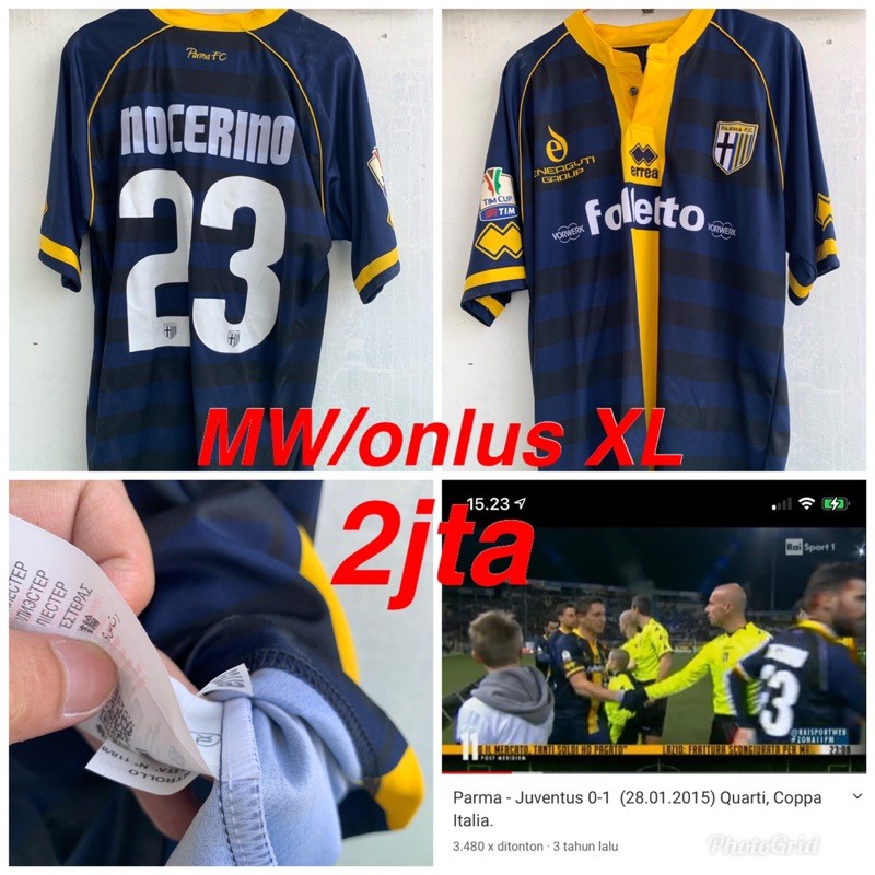 Jersey Parma 3rd MW Nocerrino