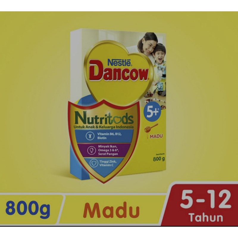 

Dancow 5+ 800g Madu Vanila Coklat