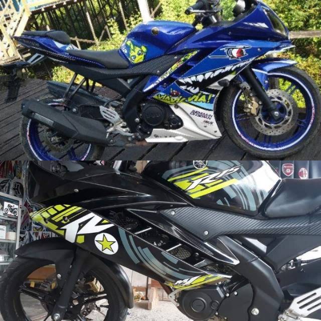 Striping R15 Lama V2 Variasi Yamaha Sticker Stiker Shopee