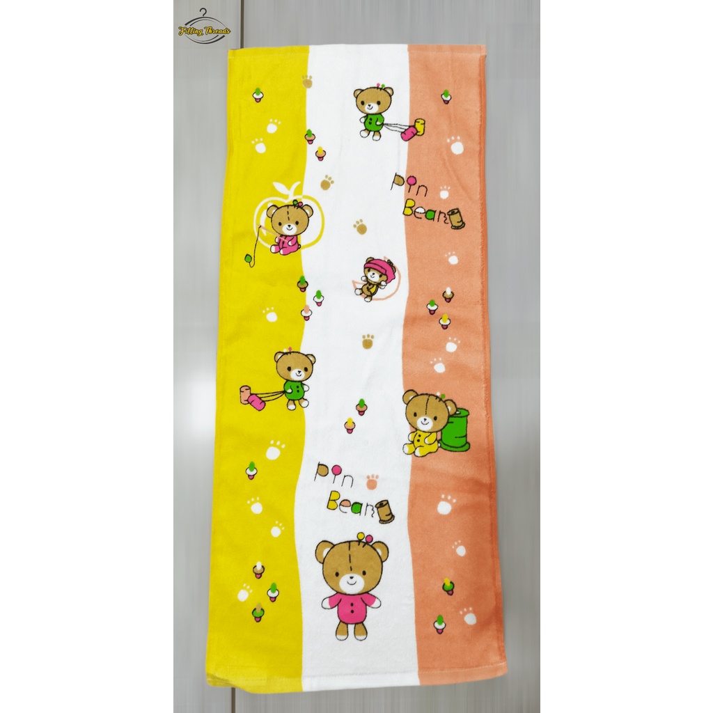 Handuk Bayi &amp; Anak Microfiber / Handuk Mandi Karakter DIXON Ukuran 35x80 cm