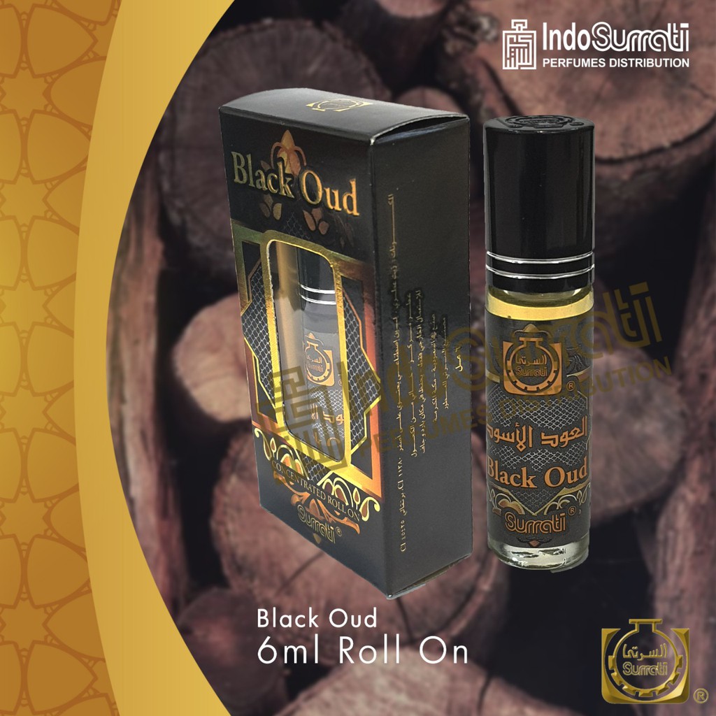 Parfum Black Oud 6ml Roll On | Parfum Surrati | Surrati Perfumes | Bibit Minyak Wangi