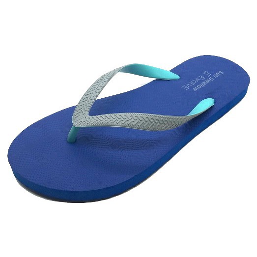 SATUAN Sandal Jepit Sun Swallow Evolve 10.5-11.5-10.5 Biru Tosca