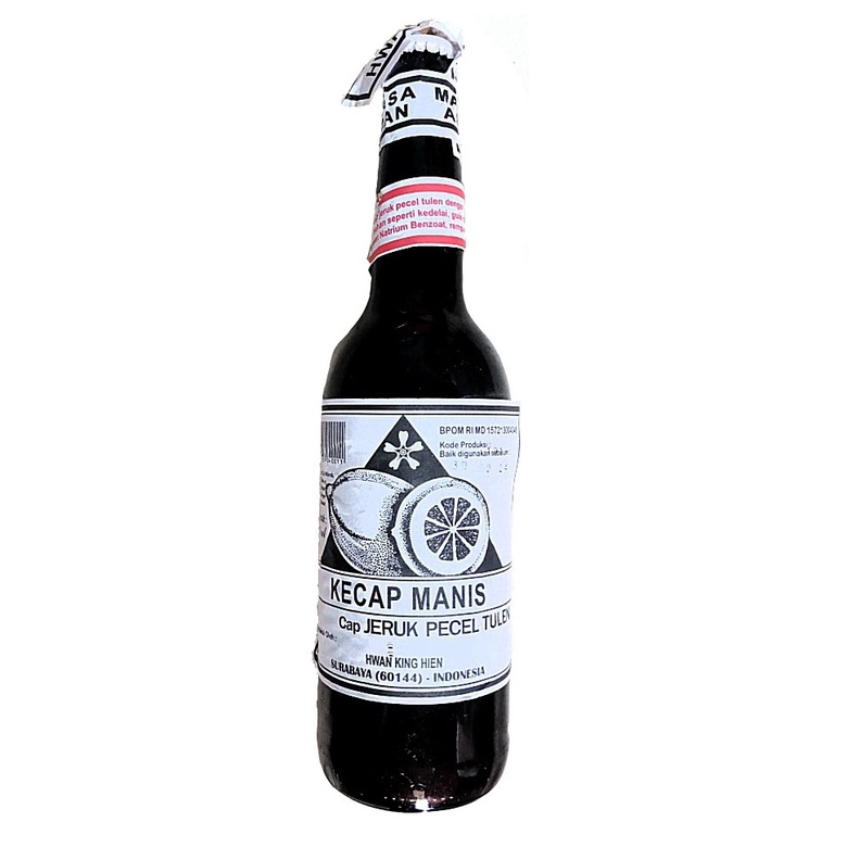 

kecap manis jeruk pecel tulen BOTOL BELING 600