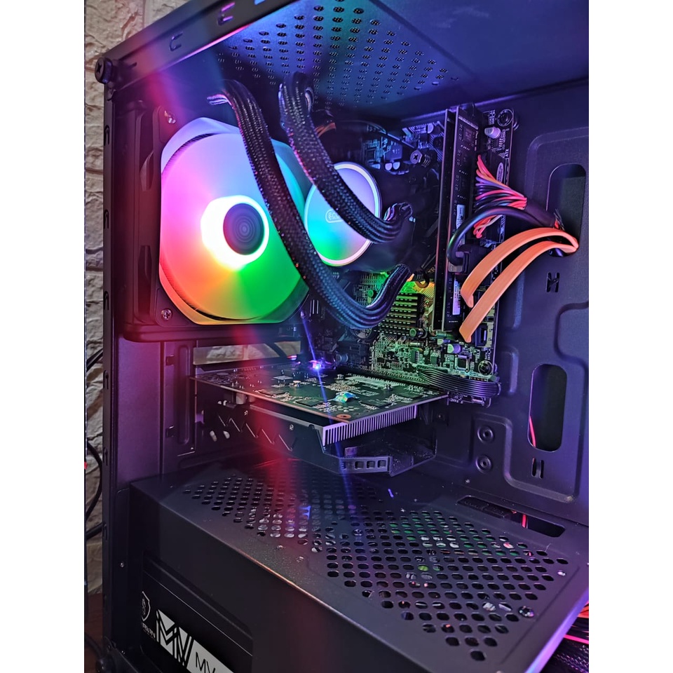 PC Editing Fulset Siap Pakai Intel I7 Ram 16GB SSD 512Gb VGA 1650 4GB LED MSI 144Hz Siap Pakai