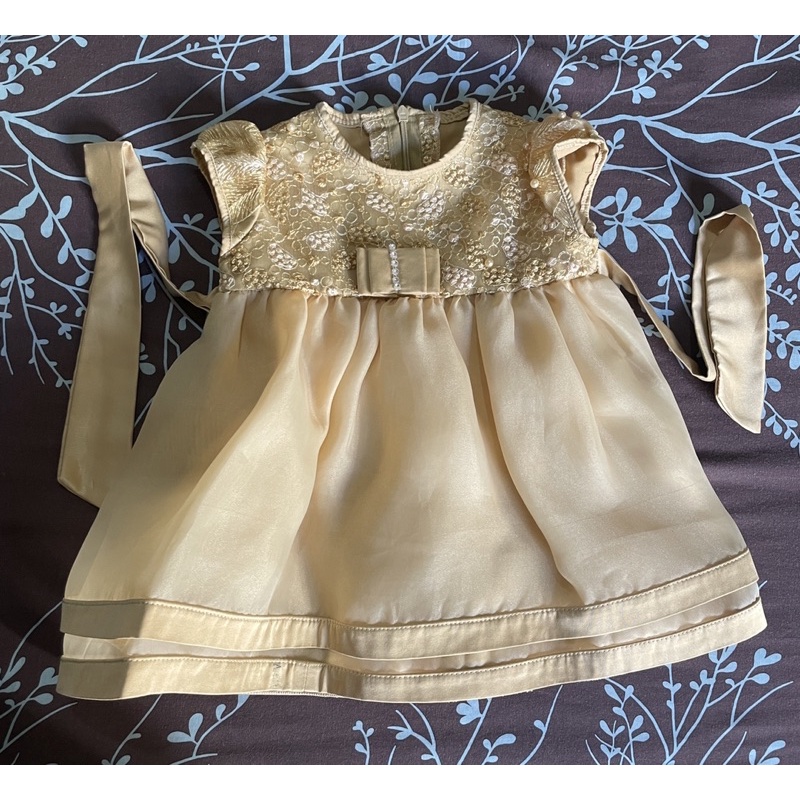 Dress Gaun Pesta Bayi Anak Mewah Gemes preloved