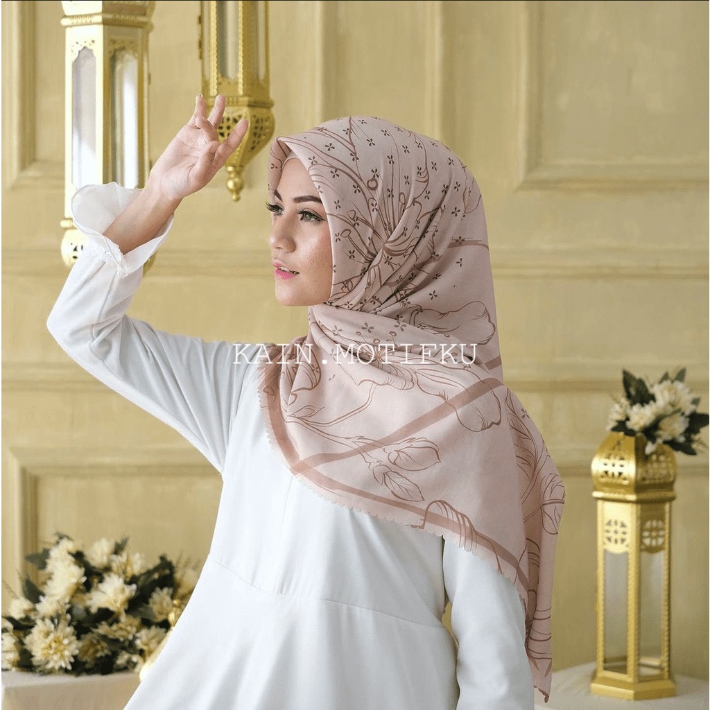 JILBAB MOTIF HIJAB SEGIEMPAT VOAL MOTIF PREMIUM JILBAB PRINT LASERCUT KERUDUNG SEGIEMPAT MOTIF MURAH-6