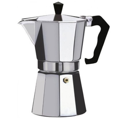 Espresso Coffee Maker Moka Pot Teko Stovetop Filter 300ml 6 Cups