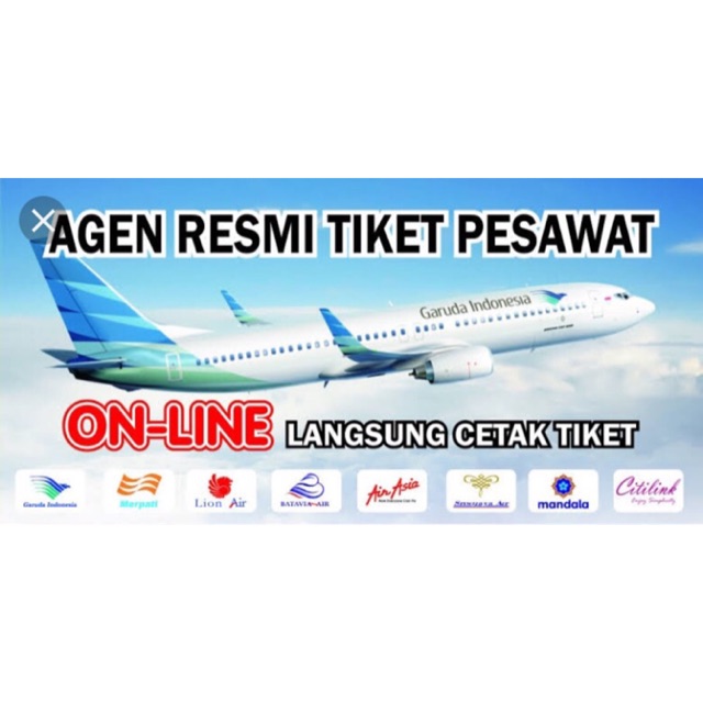 Tiket Pesawat semua rute domestik & internasional aqm