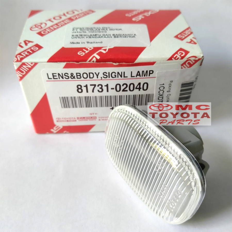 Lampu Sen Sein Samping Fender Depan Altis Camry Fortuner Hilux Innova Soluna Vios 81731-02040