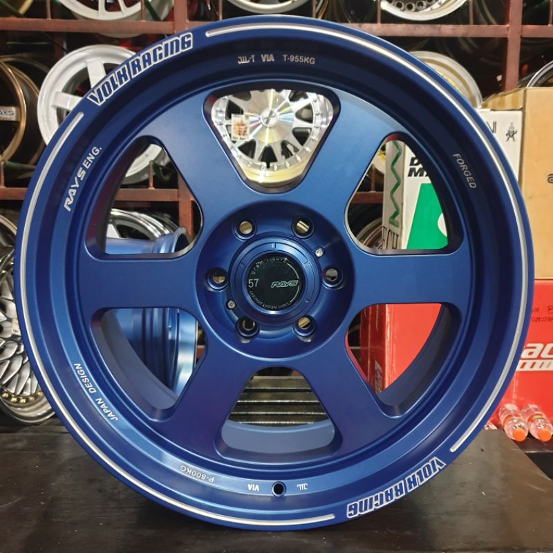 Velg R20 TE37 XT II Pajero Fortuner Land Cruiser dll free packing kayu+asuransi jne