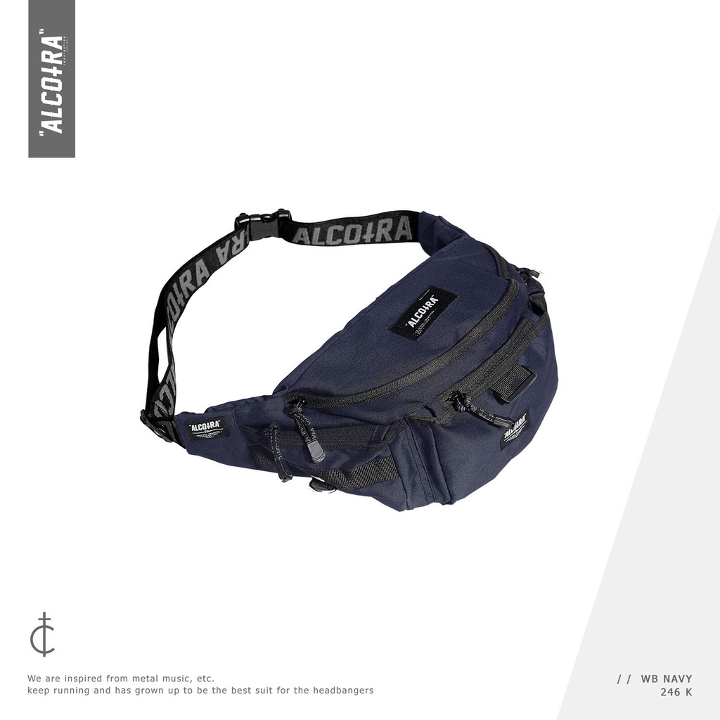 WB NAVY / WAISTBAG