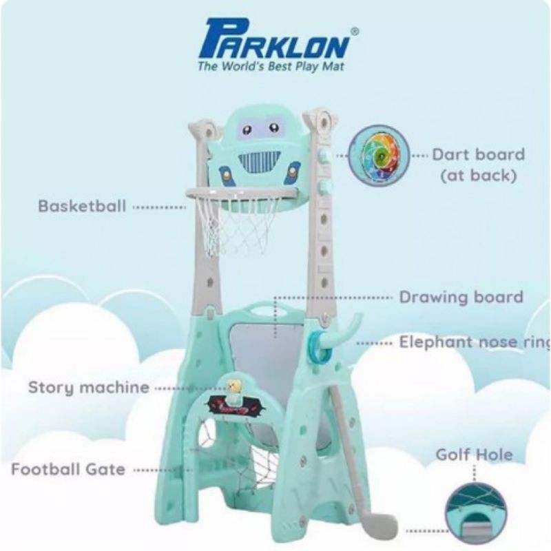 Parklon 7in1 Easel Playing Center / Multifunction Basketball Stand