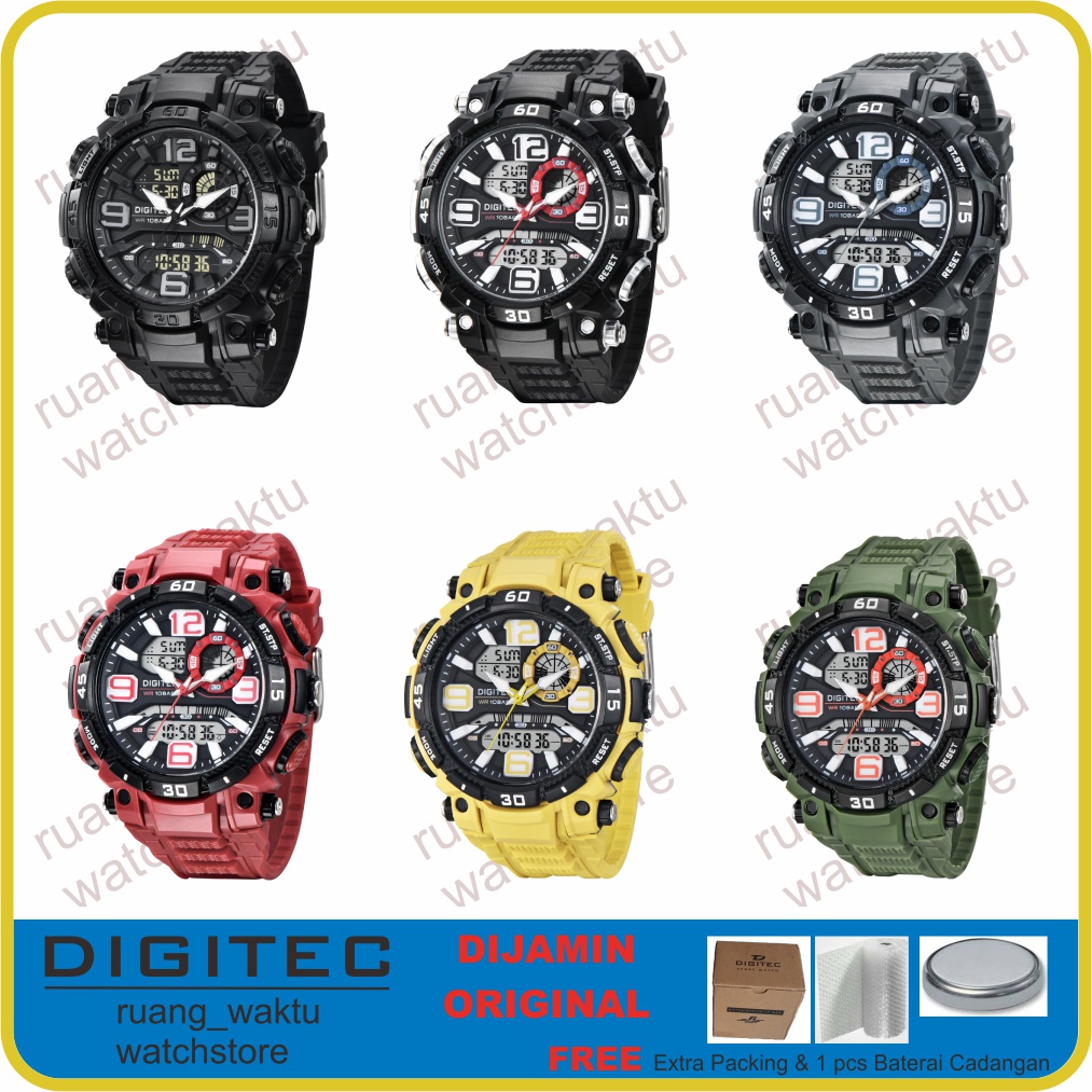 DIGITEC DA 2030 / DA-2030 / DA2030 DG Watch Jam Tangan ORIGINAL