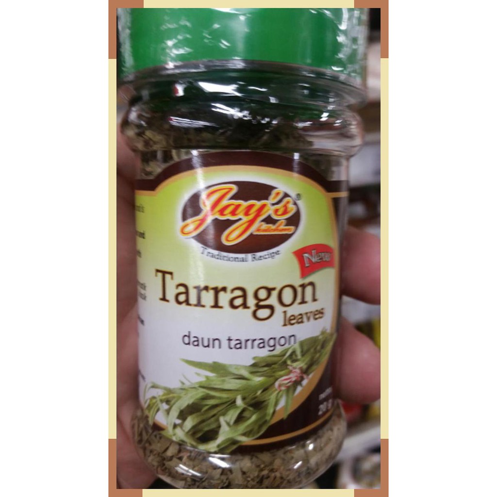 

Jays Kitchen | Tarragon leaves | daun tarragon | 20 gram