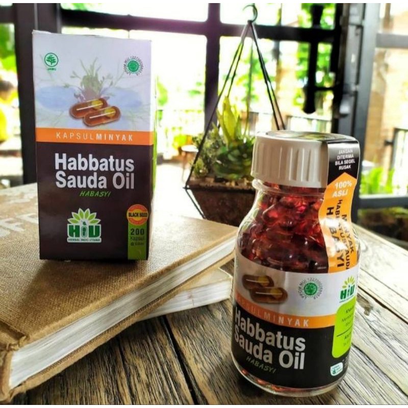 Kapsul Habbatussauda MInyak 200kpsl | Habbatussauasa Prodak Hiu ORIGINAL | Habbats Oil