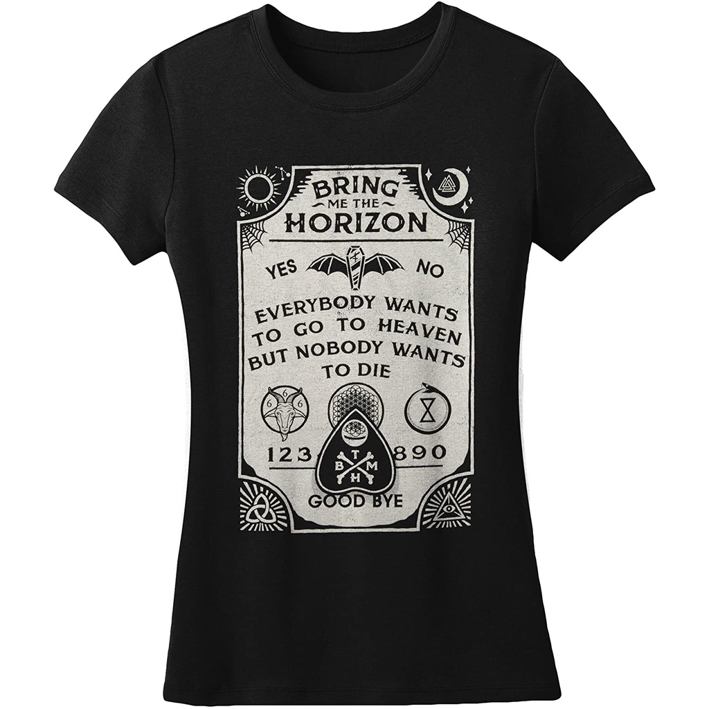 Kaos Baju Band Bring Me The Horizon Ouija Board