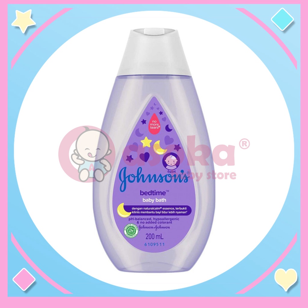 Johnson's Bedtime Hair &amp; Body Baby Bath I Sabun Bayi 2in1 200ml ASOKA