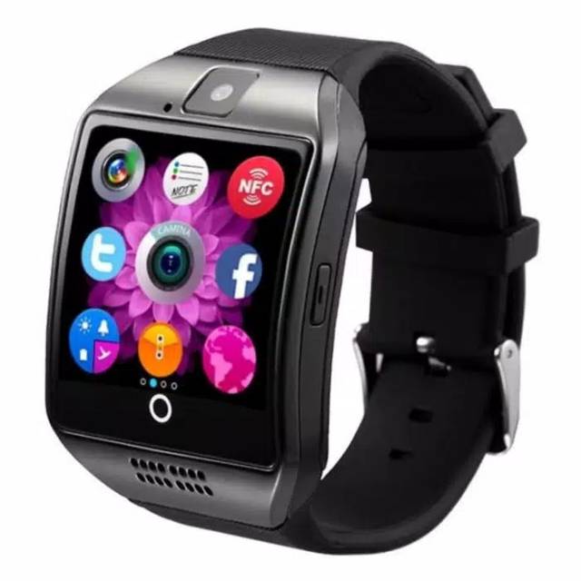 Smart watch jam tangan bisa faceboik twitter gps simcard single sim bisa pasang memory mmc memo