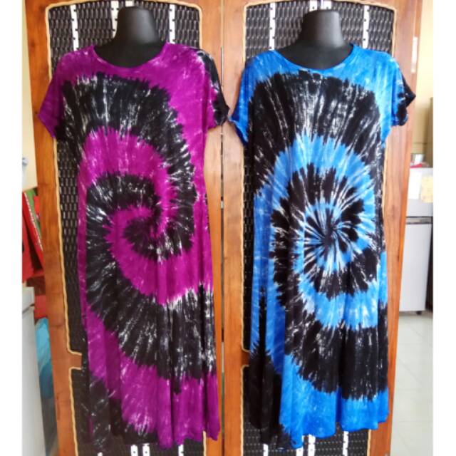 Daster spandex rayon tie dye