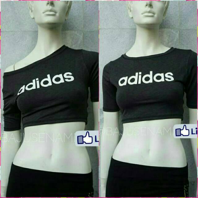 ATASAN SENAM CROP TGN ADIDAS