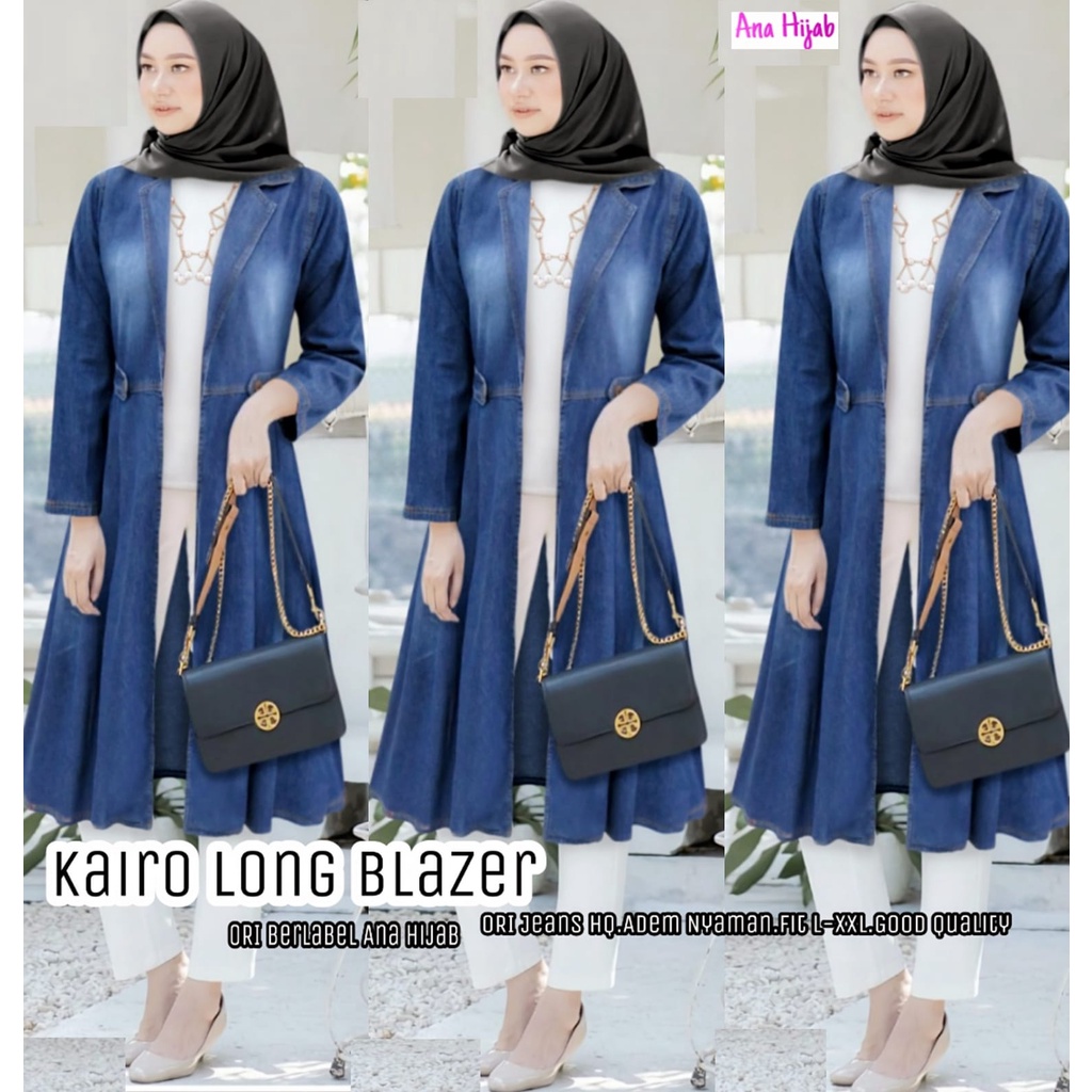 Kairo Long Blazer  By Ana Hijab
