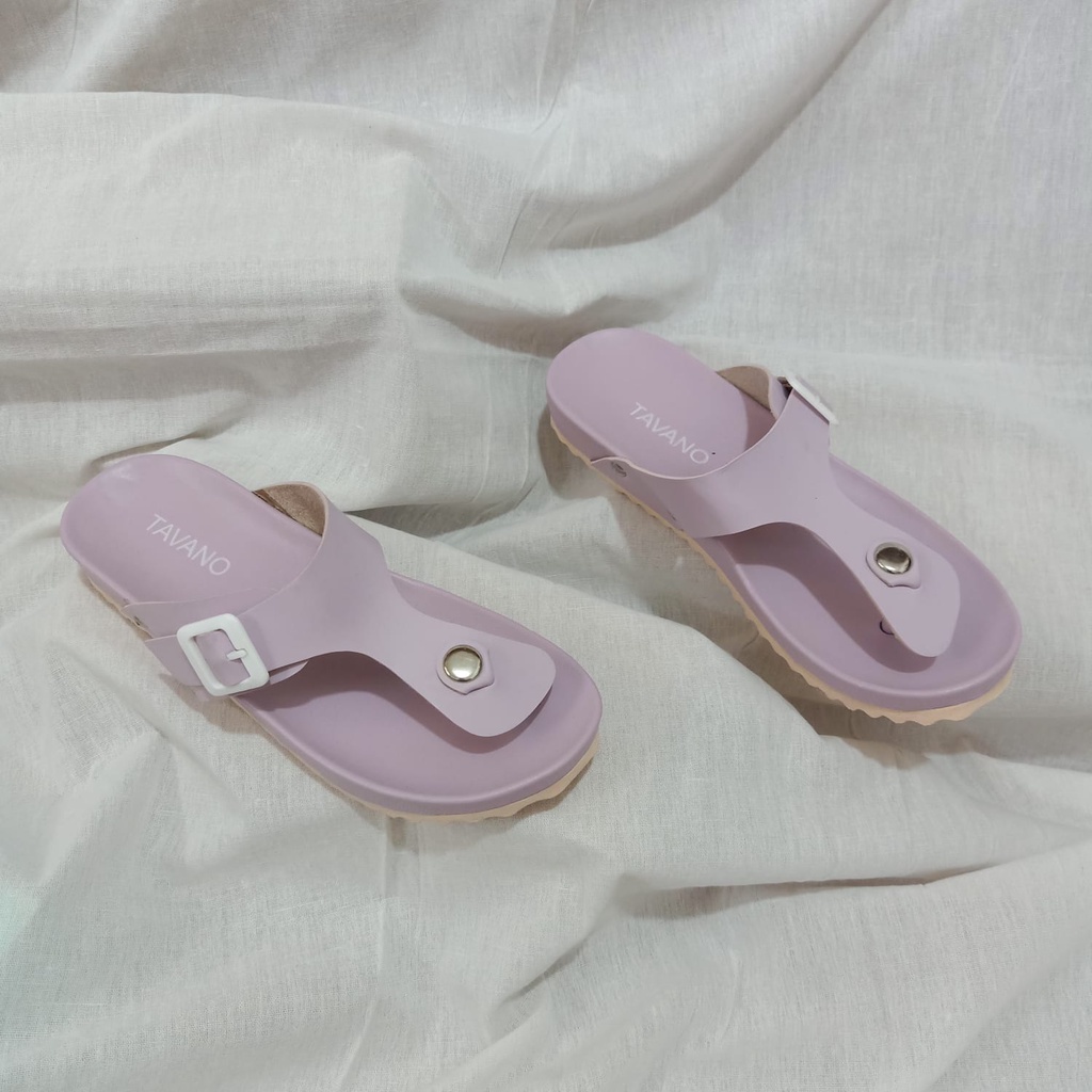 Sendal Jepit Wanita Casual Trendi Sendal Birken Wanita Kekinian Slip On - Nesanh Zaskia