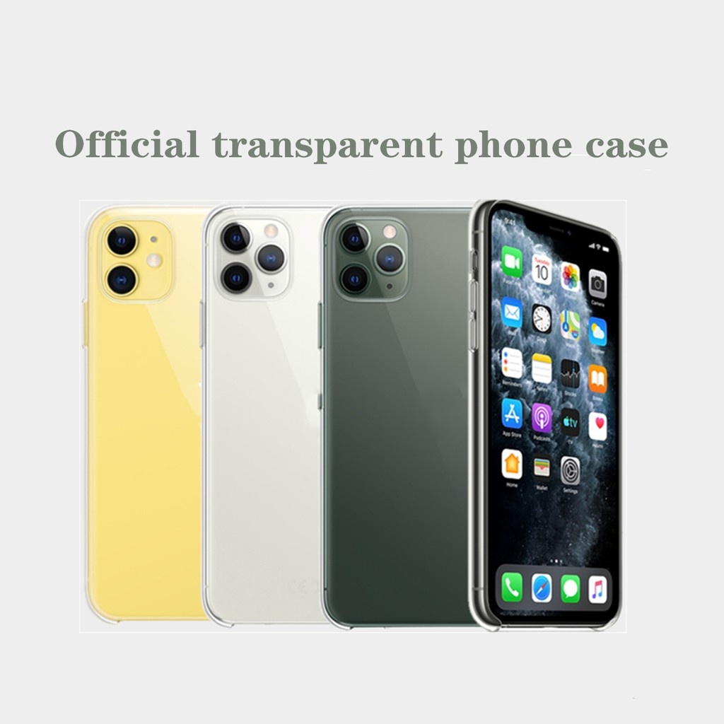 High-quality transparent non-yellowing For iPhone 7~13Promax mobile phone case（Pack of 10）