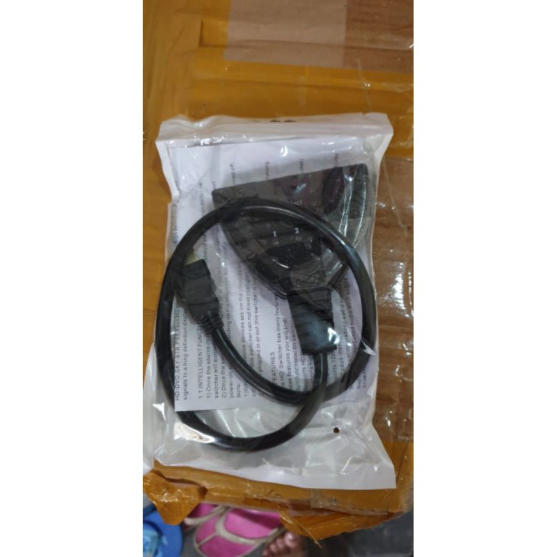 HDMI SWITCH 3 PORT 3 INPUT 1 OUTPUT / HDMI SWITCHER KABEL 3 PORT