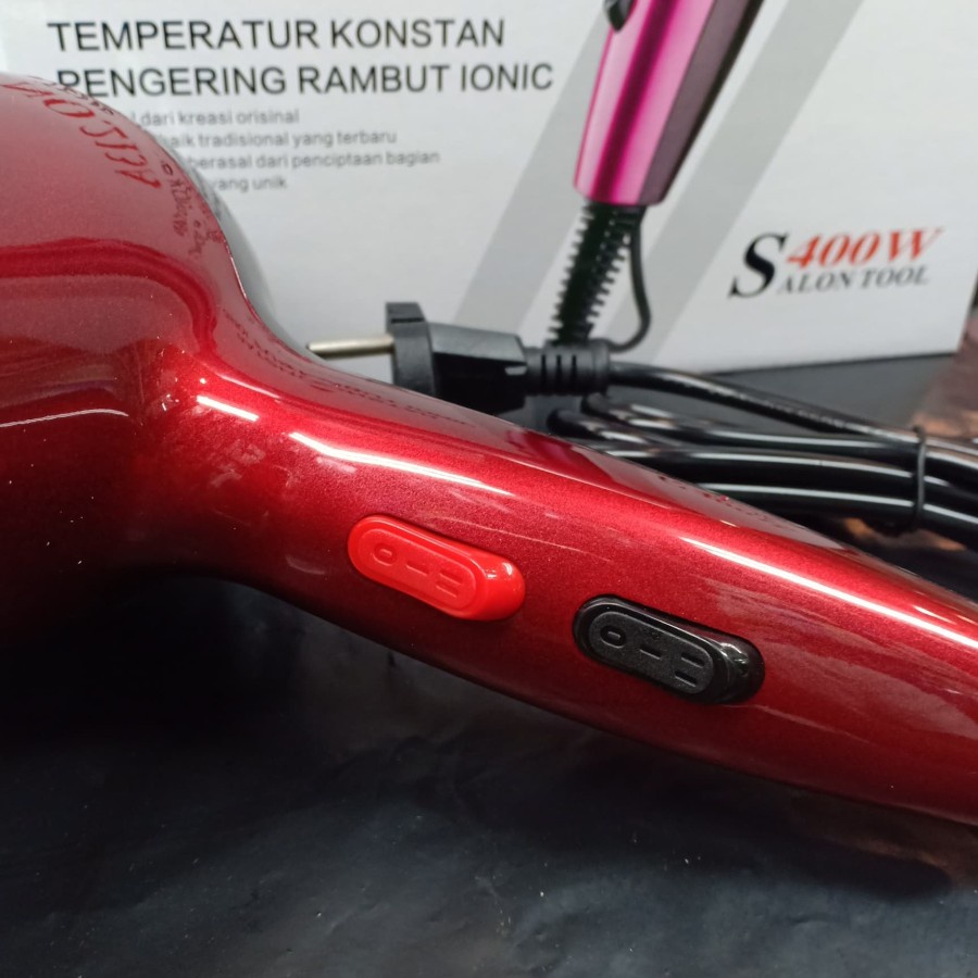 COD Hair dryer / pengering rambut Fleco 213A termurah panas / dingin//Hair Dryer Termurah Fleco 213A Temperatur Konstan Pengering Rambut Ionic