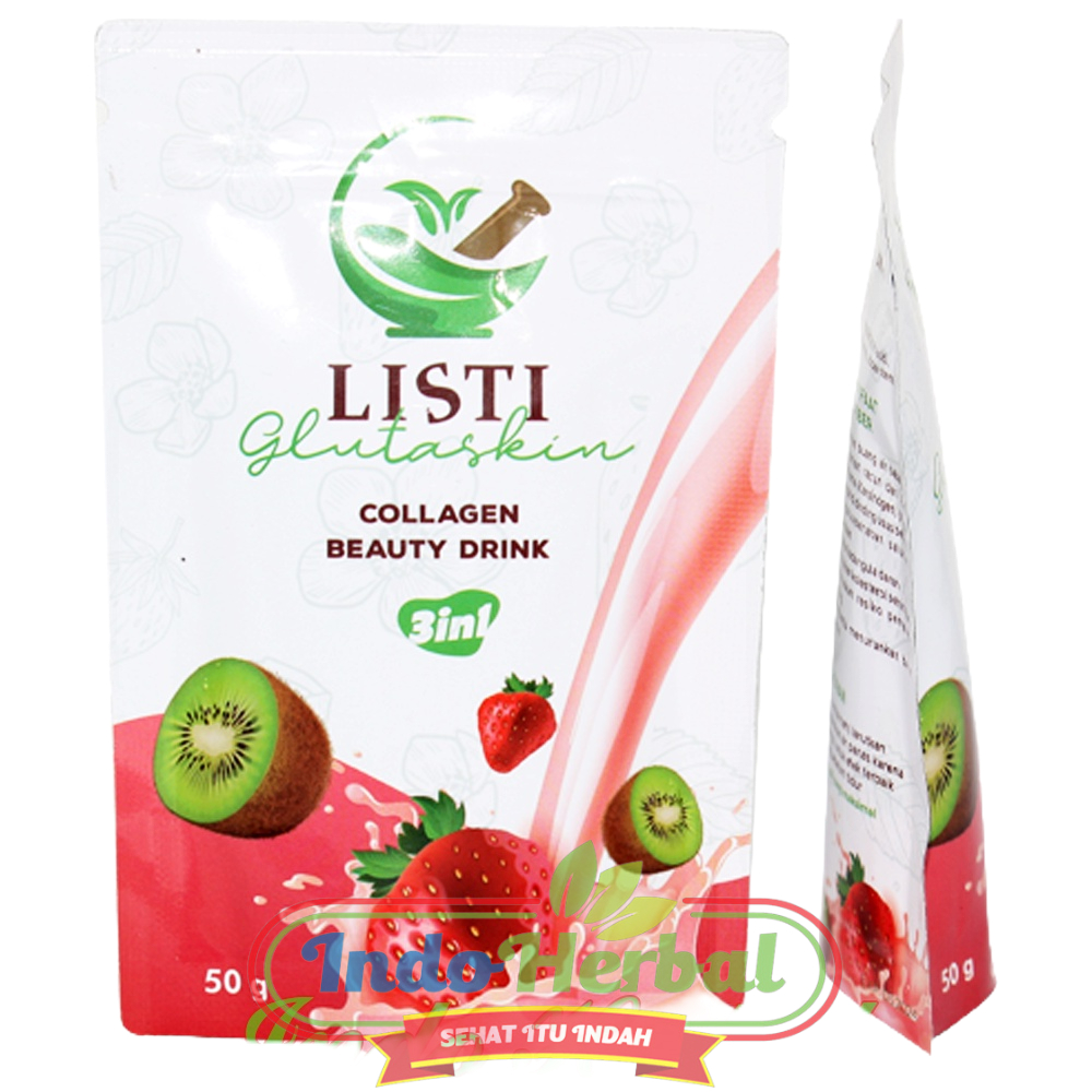 Minuman Collagen Listi Glutaskin | LISTI Collagen Beauty Drink 3in1